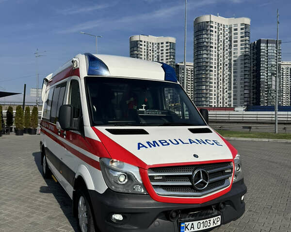 Білий Мерседес Sprinter, об'ємом двигуна 2.99 л та пробігом 0 тис. км за 38300 $, фото 1 на Automoto.ua