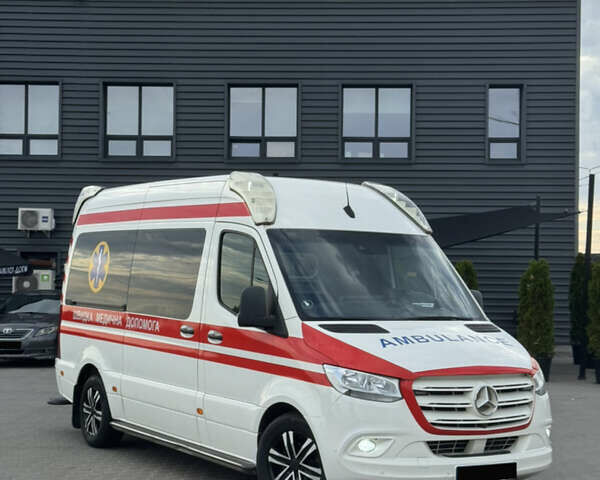 Белый Мерседес Sprinter, объемом двигателя 2.2 л и пробегом 1 тыс. км за 52000 $, фото 1 на Automoto.ua