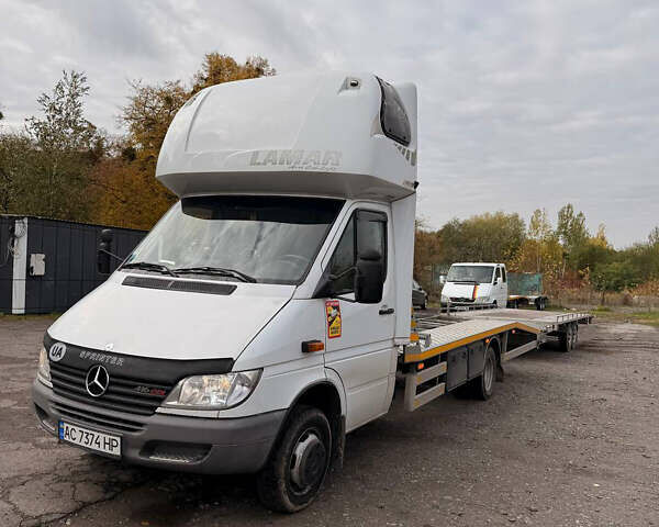 Білий Мерседес Sprinter, об'ємом двигуна 2.69 л та пробігом 496 тис. км за 18500 $, фото 1 на Automoto.ua
