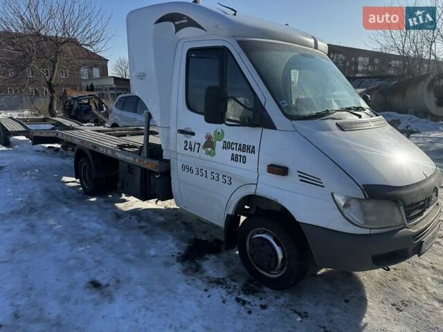 Білий Мерседес Sprinter, об'ємом двигуна 2.69 л та пробігом 300 тис. км за 20700 $, фото 1 на Automoto.ua