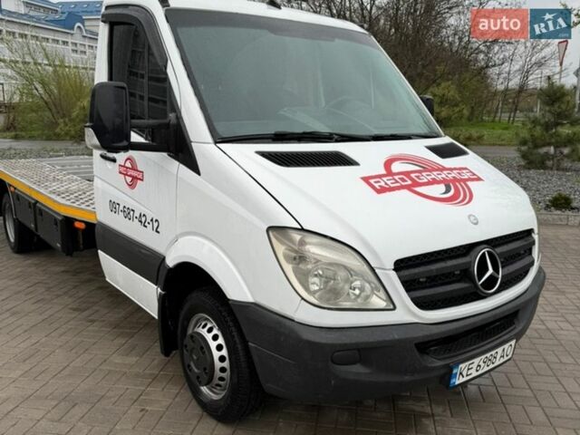 Белый Мерседес Sprinter, объемом двигателя 2.99 л и пробегом 673 тыс. км за 23500 $, фото 1 на Automoto.ua