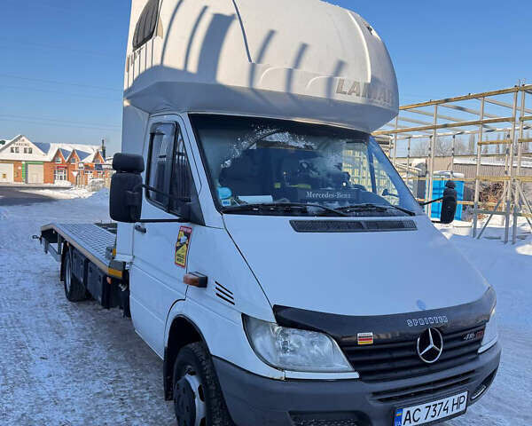 Білий Мерседес Sprinter, об'ємом двигуна 2.69 л та пробігом 522 тис. км за 16800 $, фото 1 на Automoto.ua