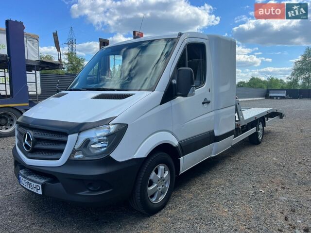 Белый Мерседес Sprinter, объемом двигателя 2.14 л и пробегом 398 тыс. км за 20500 $, фото 1 на Automoto.ua
