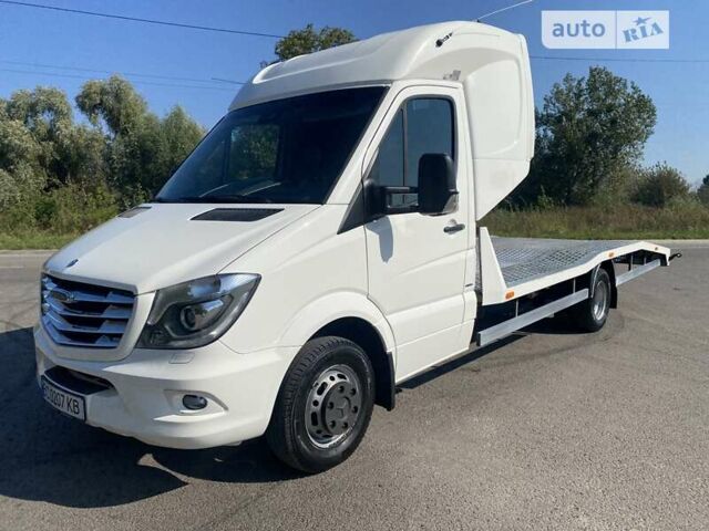 Белый Мерседес Sprinter, объемом двигателя 2.99 л и пробегом 303 тыс. км за 31999 $, фото 1 на Automoto.ua