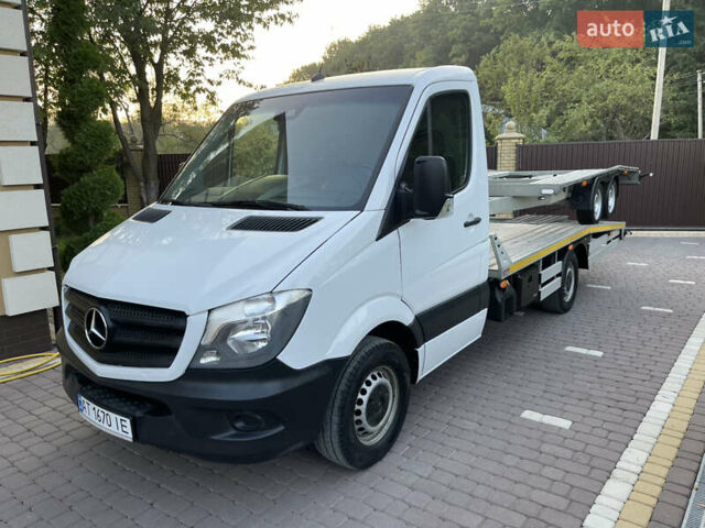 Белый Мерседес Sprinter, объемом двигателя 2.14 л и пробегом 347 тыс. км за 17950 $, фото 1 на Automoto.ua