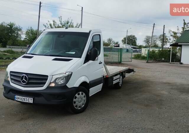 Білий Мерседес Sprinter, об'ємом двигуна 2.2 л та пробігом 395 тис. км за 21500 $, фото 1 на Automoto.ua