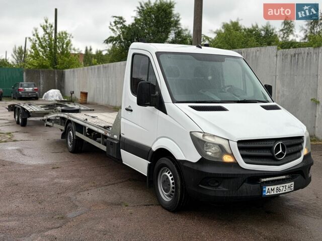 Білий Мерседес Sprinter, об'ємом двигуна 2.14 л та пробігом 450 тис. км за 20000 $, фото 1 на Automoto.ua