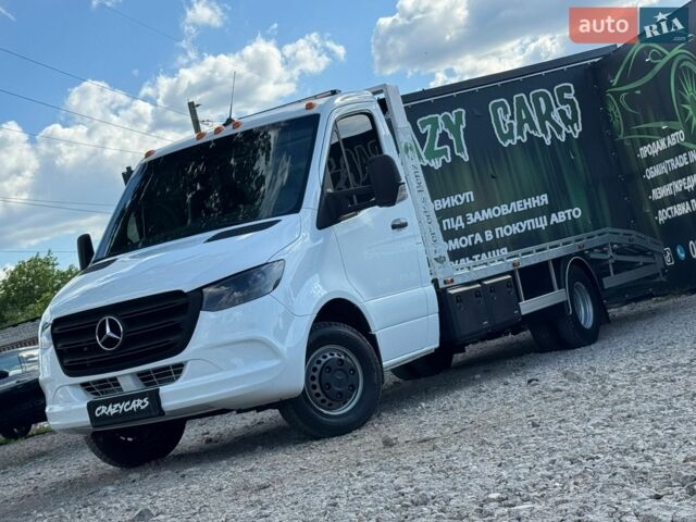 Білий Мерседес Sprinter, об'ємом двигуна 3 л та пробігом 143 тис. км за 46000 $, фото 1 на Automoto.ua