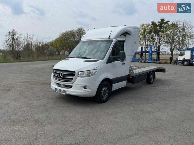 Белый Мерседес Sprinter, объемом двигателя 2.99 л и пробегом 309 тыс. км за 32000 $, фото 1 на Automoto.ua