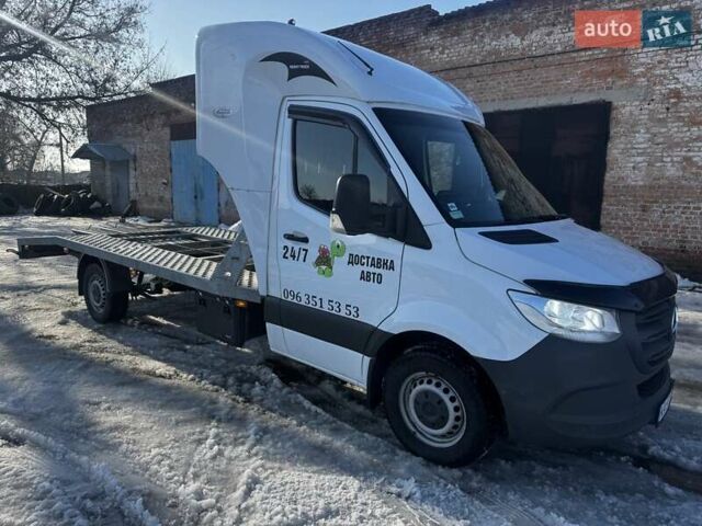 Белый Мерседес Sprinter, объемом двигателя 2.14 л и пробегом 220 тыс. км за 31000 $, фото 1 на Automoto.ua