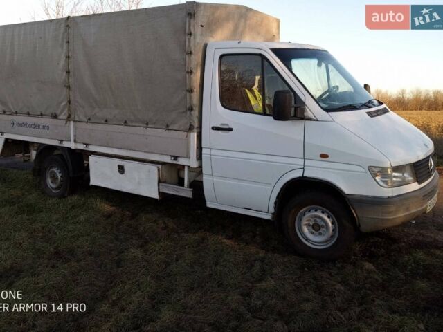 Белый Мерседес Sprinter, объемом двигателя 2.87 л и пробегом 600 тыс. км за 10500 $, фото 1 на Automoto.ua