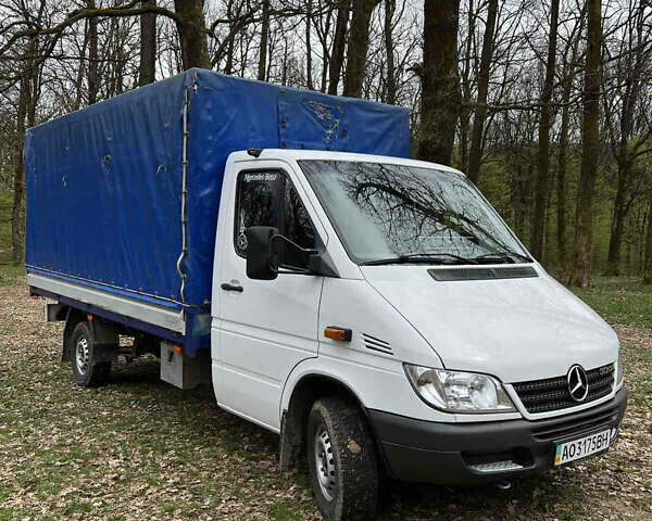 Білий Мерседес Sprinter, об'ємом двигуна 2.15 л та пробігом 590 тис. км за 10700 $, фото 1 на Automoto.ua