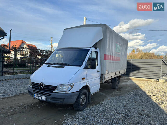 Мерседес Sprinter 2002 у Івано-Франківську на Automoto.ua Білий Мерседес Sprinter, об'ємом двигуна 2.69 л та пробігом 560 тис. км за 8900 $, фото 1 на Automoto.ua