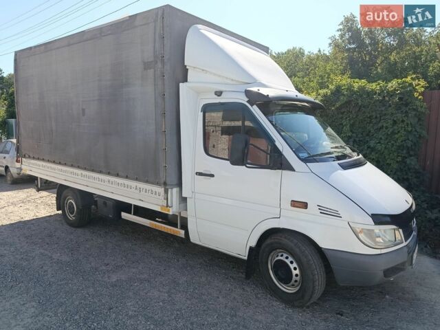 Білий Мерседес Sprinter, об'ємом двигуна 2.2 л та пробігом 600 тис. км за 9900 $, фото 1 на Automoto.ua