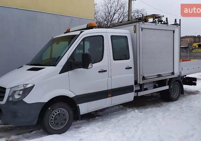 Белый Мерседес Sprinter, объемом двигателя 2.2 л и пробегом 280 тыс. км за 23750 $, фото 1 на Automoto.ua