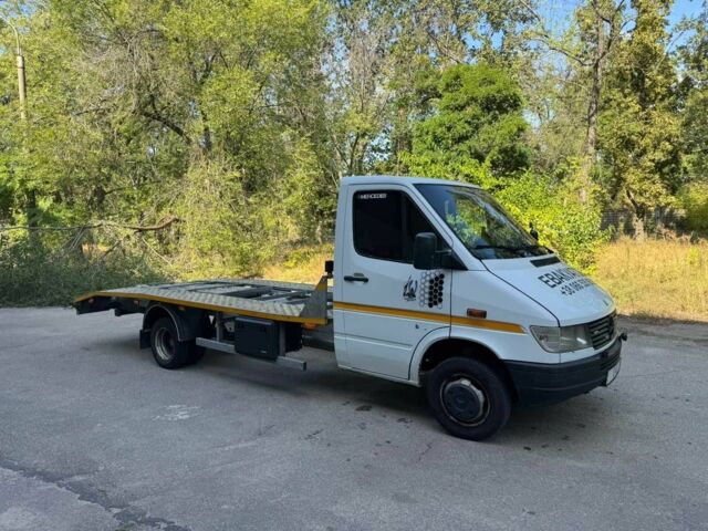 Белый Мерседес Sprinter, объемом двигателя 3 л и пробегом 100 тыс. км за 15046 $, фото 1 на Automoto.ua