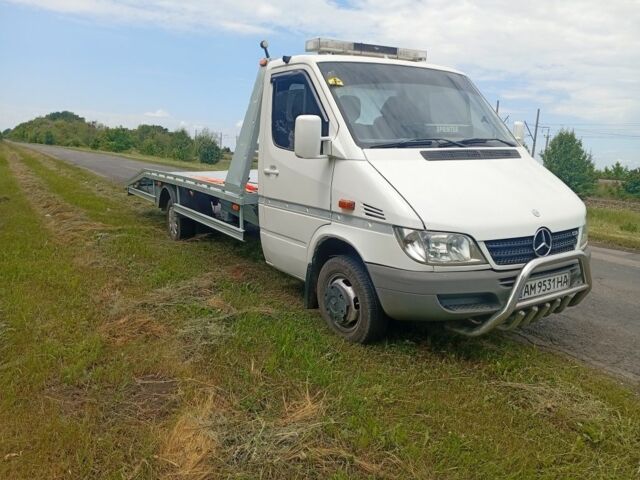Білий Мерседес Sprinter, об'ємом двигуна 2.1 л та пробігом 300 тис. км за 12000 $, фото 1 на Automoto.ua