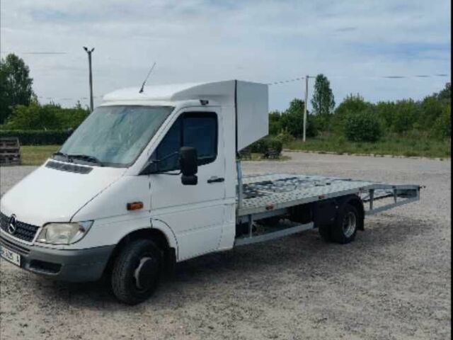 Белый Мерседес Sprinter, объемом двигателя 2.7 л и пробегом 343 тыс. км за 419 $, фото 1 на Automoto.ua
