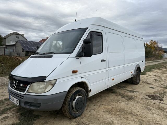 Білий Мерседес Sprinter, об'ємом двигуна 2.7 л та пробігом 420 тис. км за 10330 $, фото 1 на Automoto.ua