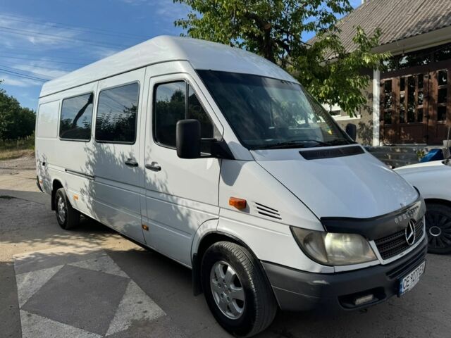 Білий Мерседес Sprinter, об'ємом двигуна 2.7 л та пробігом 128 тис. км за 12545 $, фото 1 на Automoto.ua