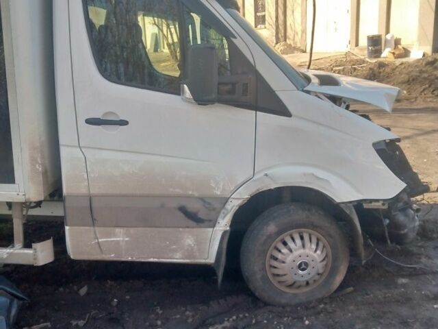 Белый Мерседес Sprinter, объемом двигателя 3 л и пробегом 284 тыс. км за 15000 $, фото 1 на Automoto.ua