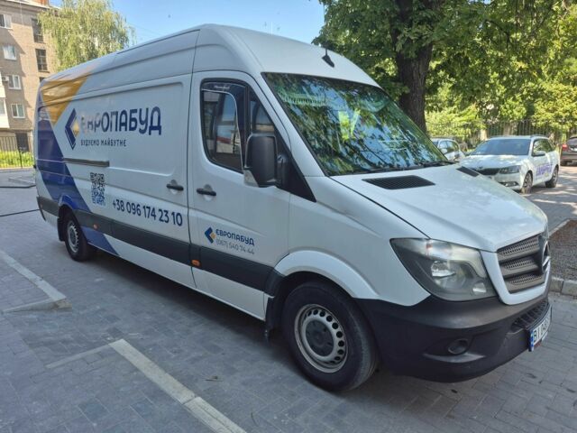 Белый Мерседес Sprinter, объемом двигателя 2.1 л и пробегом 203 тыс. км за 27003 $, фото 1 на Automoto.ua
