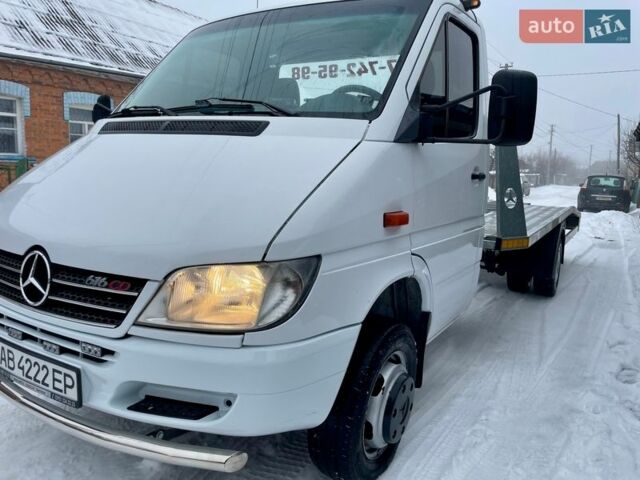 Білий Мерседес Sprinter, об'ємом двигуна 2.69 л та пробігом 468 тис. км за 16950 $, фото 1 на Automoto.ua