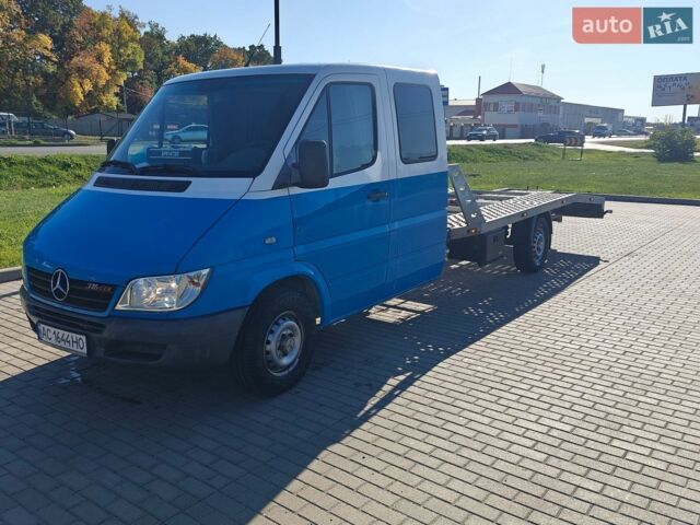 Белый Мерседес Sprinter, объемом двигателя 2.69 л и пробегом 166 тыс. км за 19500 $, фото 1 на Automoto.ua