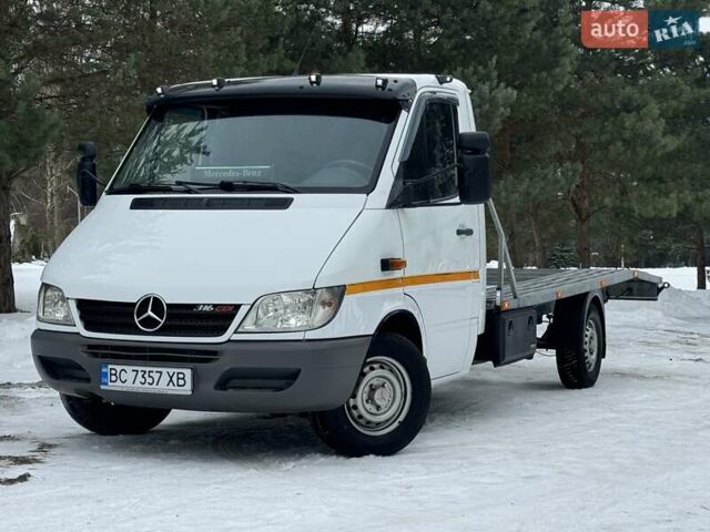 Білий Мерседес Sprinter, об'ємом двигуна 2.7 л та пробігом 436 тис. км за 12999 $, фото 1 на Automoto.ua