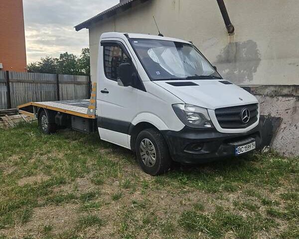 Білий Мерседес Sprinter, об'ємом двигуна 2.14 л та пробігом 403 тис. км за 17500 $, фото 1 на Automoto.ua