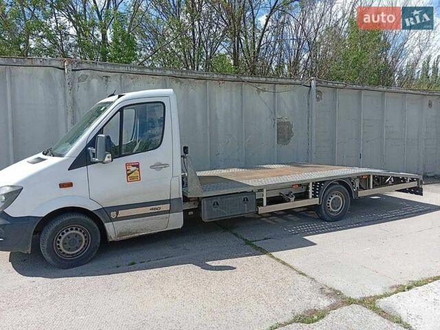 Белый Мерседес Sprinter, объемом двигателя 2.14 л и пробегом 269 тыс. км за 21500 $, фото 1 на Automoto.ua