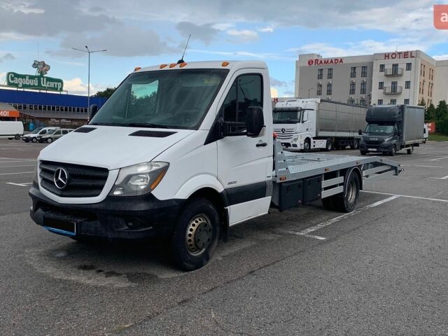 Білий Мерседес Sprinter, об'ємом двигуна 3 л та пробігом 265 тис. км за 29000 $, фото 1 на Automoto.ua