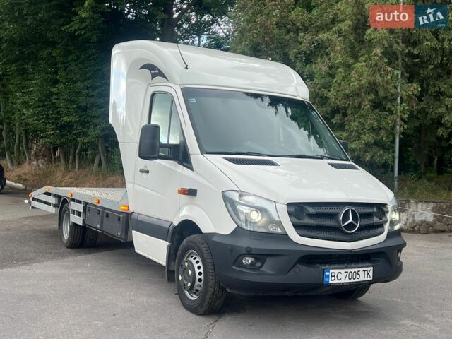 Білий Мерседес Sprinter, об'ємом двигуна 3 л та пробігом 292 тис. км за 38000 $, фото 1 на Automoto.ua