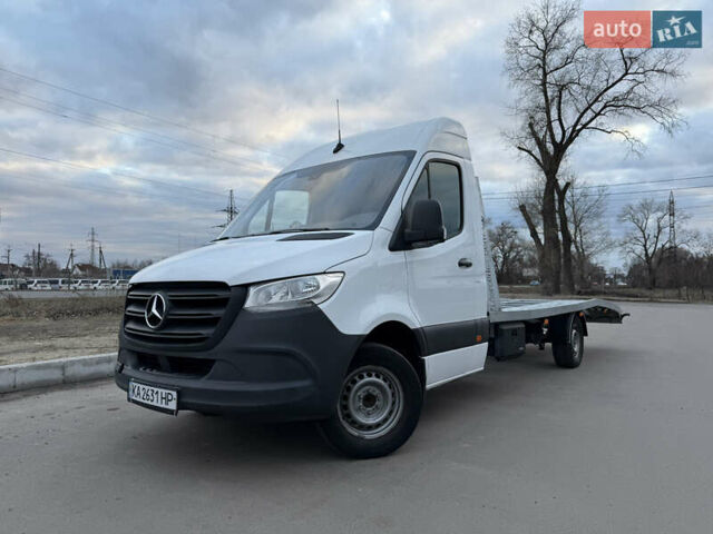 Белый Мерседес Sprinter, объемом двигателя 2.14 л и пробегом 117 тыс. км за 23900 $, фото 1 на Automoto.ua