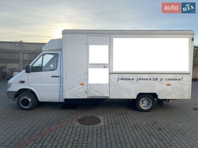 Белый Мерседес Sprinter, объемом двигателя 2.87 л и пробегом 343 тыс. км за 15000 $, фото 1 на Automoto.ua
