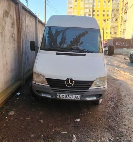 Білий Мерседес Sprinter, об'ємом двигуна 2.1 л та пробігом 38 тис. км за 4900 $, фото 1 на Automoto.ua