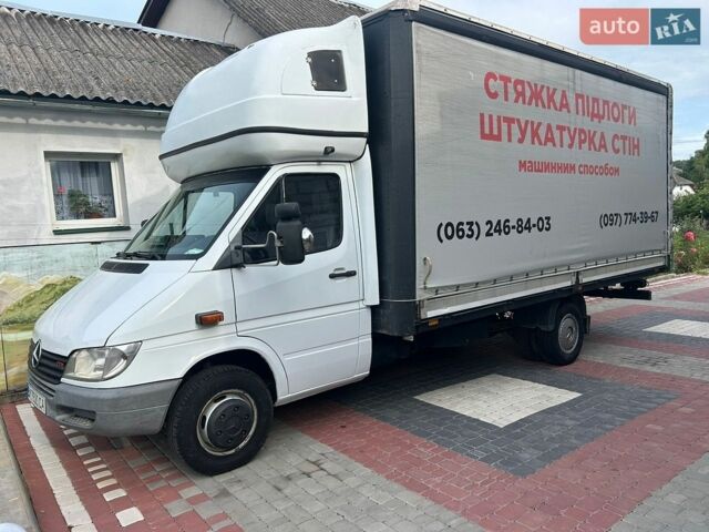 Белый Мерседес Sprinter, объемом двигателя 2.69 л и пробегом 650 тыс. км за 13500 $, фото 1 на Automoto.ua