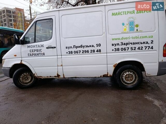 Білий Мерседес Sprinter, об'ємом двигуна 2.2 л та пробігом 410 тис. км за 3800 $, фото 1 на Automoto.ua