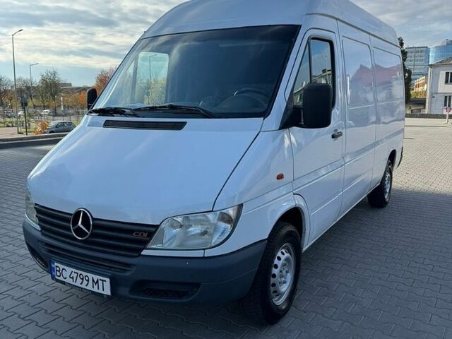 Білий Мерседес Sprinter, об'ємом двигуна 2.15 л та пробігом 603 тис. км за 7900 $, фото 1 на Automoto.ua