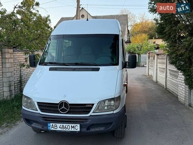 Белый Мерседес Sprinter, объемом двигателя 2.7 л и пробегом 673 тыс. км за 14900 $, фото 1 на Automoto.ua