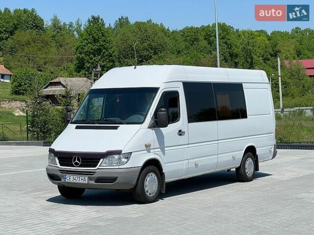 Білий Мерседес Sprinter, об'ємом двигуна 2.7 л та пробігом 404 тис. км за 9500 $, фото 1 на Automoto.ua