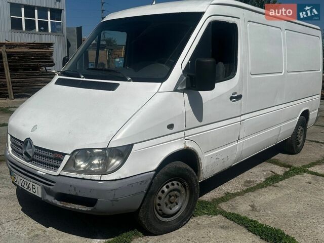 Білий Мерседес Sprinter, об'ємом двигуна 2.15 л та пробігом 450 тис. км за 4850 $, фото 1 на Automoto.ua