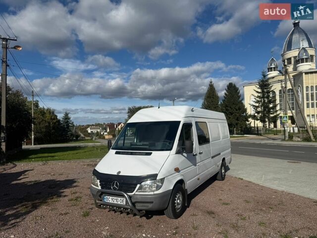 Білий Мерседес Sprinter, об'ємом двигуна 2.15 л та пробігом 489 тис. км за 7000 $, фото 1 на Automoto.ua