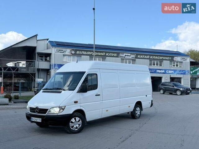 Белый Мерседес Sprinter, объемом двигателя 2.15 л и пробегом 380 тыс. км за 7300 $, фото 1 на Automoto.ua