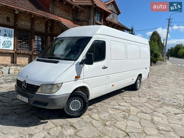 Белый Мерседес Sprinter, объемом двигателя 2.1 л и пробегом 688 тыс. км за 7000 $, фото 1 на Automoto.ua