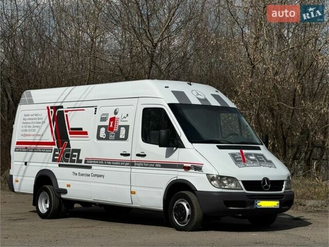Білий Мерседес Sprinter, об'ємом двигуна 2.7 л та пробігом 399 тис. км за 12300 $, фото 1 на Automoto.ua