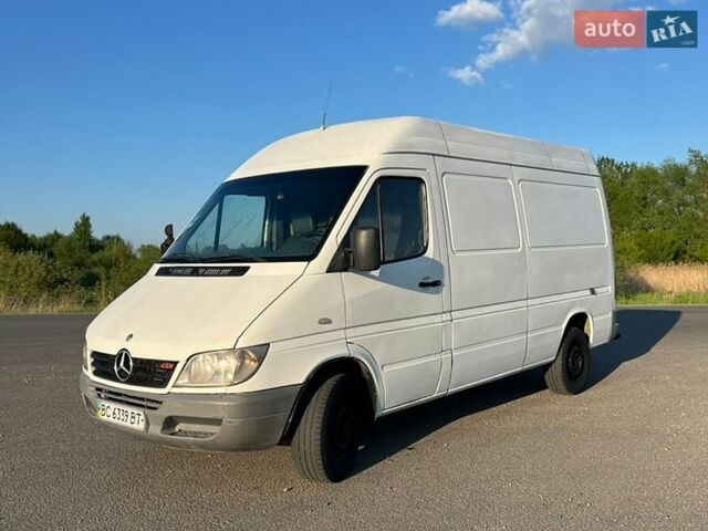 Білий Мерседес Sprinter, об'ємом двигуна 2.1 л та пробігом 555 тис. км за 6350 $, фото 1 на Automoto.ua
