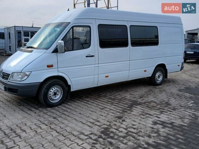Белый Мерседес Sprinter, объемом двигателя 2.1 л и пробегом 50 тыс. км за 10000 $, фото 1 на Automoto.ua