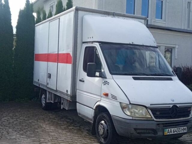 Білий Мерседес Sprinter, об'ємом двигуна 2.7 л та пробігом 401 тис. км за 10000 $, фото 1 на Automoto.ua