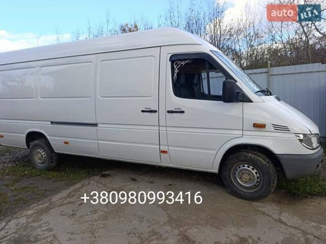 Белый Мерседес Sprinter, объемом двигателя 2.15 л и пробегом 822 тыс. км за 8500 $, фото 1 на Automoto.ua